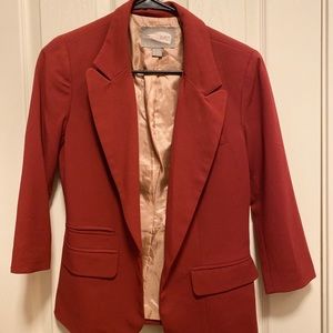 Burnt Orange Blazer